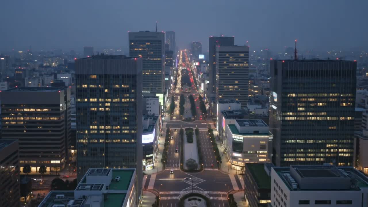 銀座周辺の街並み